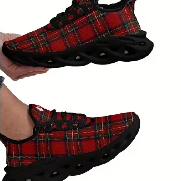 Scottish Tartan Running Shoes - Picture 8 of 8